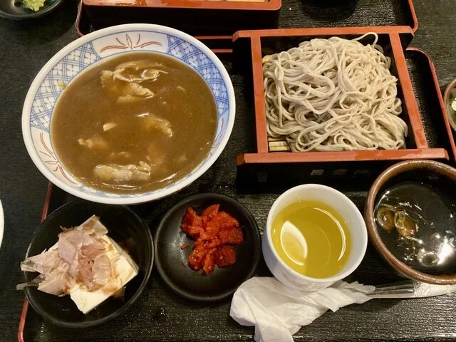 カレー丼セット（ごまそば）