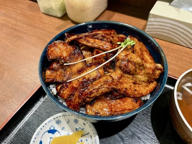 豚丼アップ