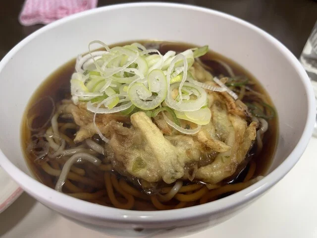 天ぷらそばアップ