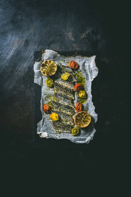 イワシとドライトマトのグリリア