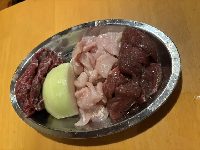 ホルモン盛合せ