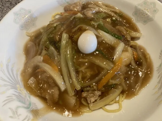 五目あんかけ焼きそば