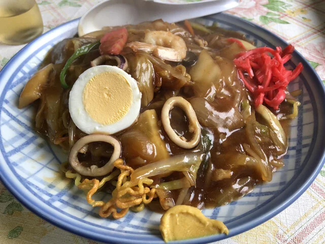 チャー麺（あんかけ焼きそば）