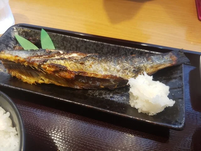 縞ほっけ定食