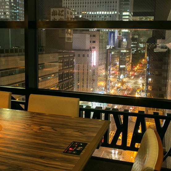 地上30メートルからの夜景