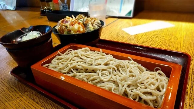 もりそば・ミニ天丼セット