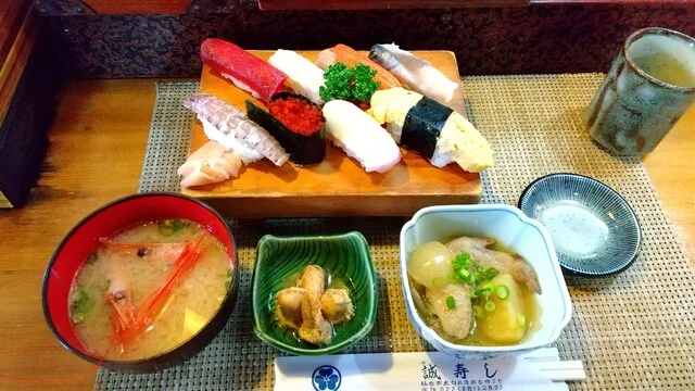 誠寿し - 陸前落合（寿司）の写真