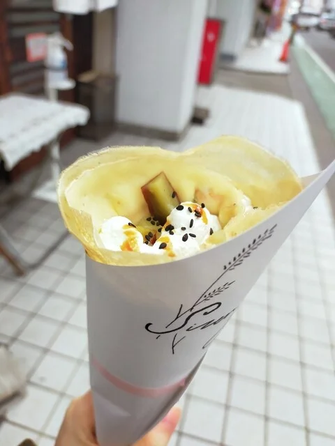 自然卵のクレープ 五橋店 - 五橋（クレープ・ガレット）の写真