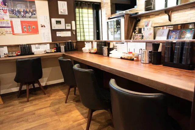 暗黒中華そば 雷電 - 泉中央（ラーメン）の写真