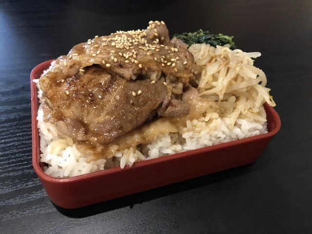 七輪焼肉弁当 蓮桜（REN&ndash;OU） - 弘前（弁当）の写真