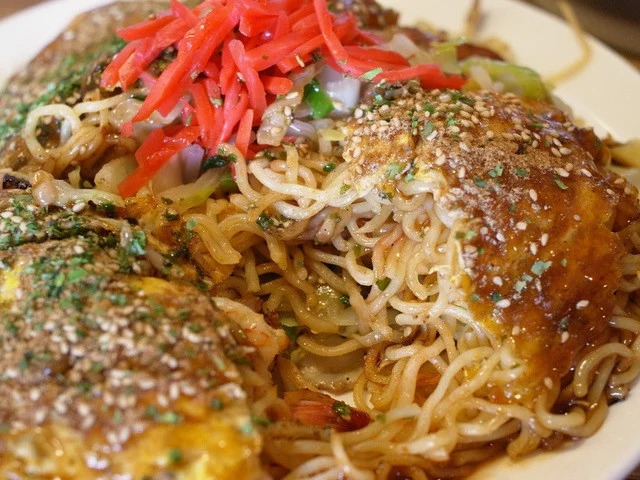 広島風おこのみ焼 珠芽（むかご） - 仙台市泉区その他（お好み焼き）の写真