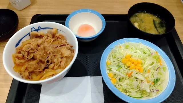 松屋 仙台鹿島店 - 八乙女（牛丼）の写真