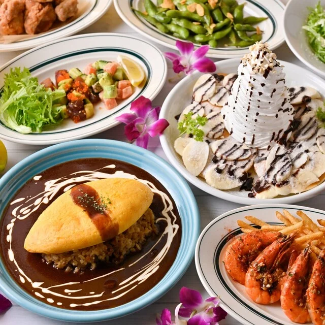 オムライス・パンケーキ・定食ごはん。ALOHA MELT TERRACE イオンモール仙台上杉店 - 北四番丁（オムライス）の写真