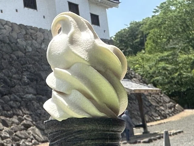 白石城小十郎茶屋 - 白石（ソフトクリーム）の写真