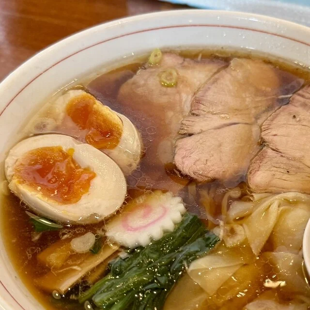 自家製手打ち中華そば もり中 - 陸前落合（ラーメン）の写真