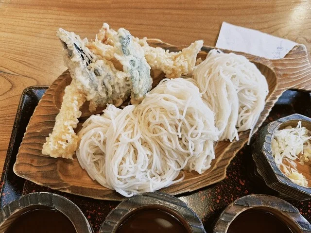 元祖白石うーめん処なかじま - 白石（麺類）の写真