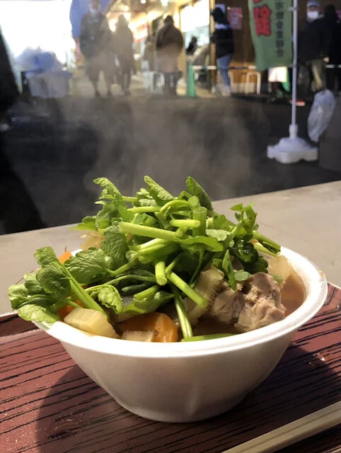 スズタケ 閖上港朝市 - 美田園（海鮮）の写真