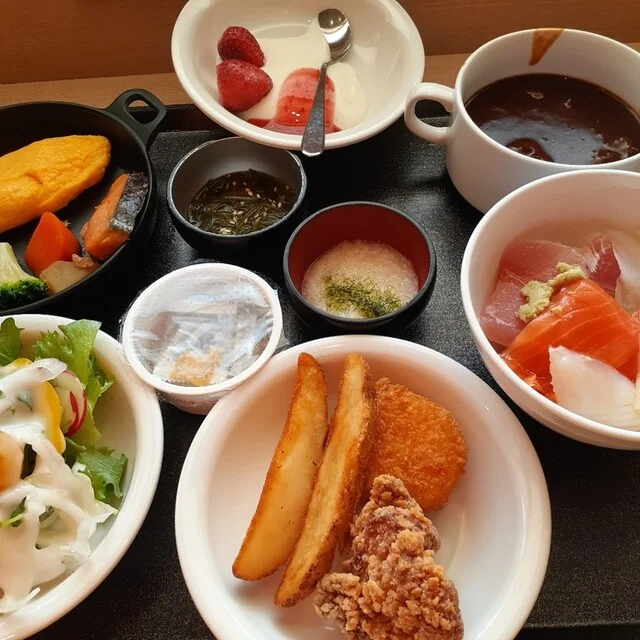 旅籠 ドーミーインEXPRESS仙台シーサイド店 - 中野栄（ビュッフェ）の写真