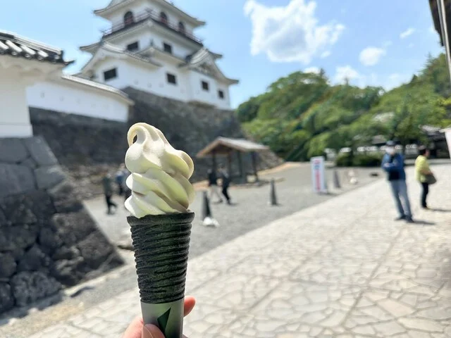 白石城小十郎茶屋 - 白石（ソフトクリーム）の写真