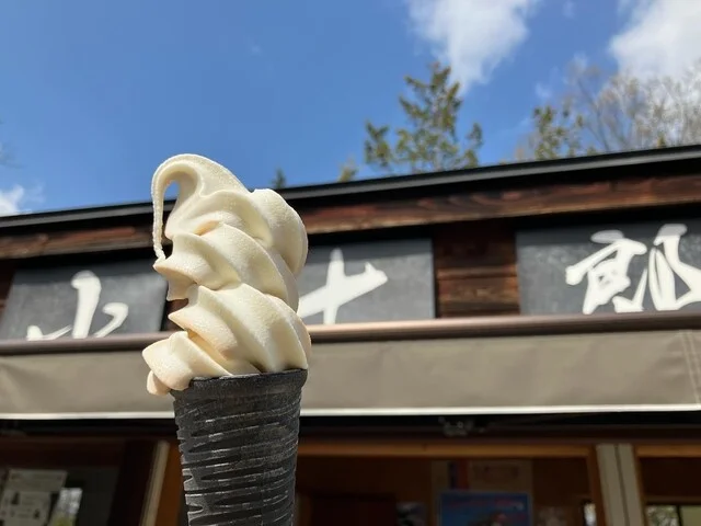 白石城小十郎茶屋 - 白石（ソフトクリーム）の写真