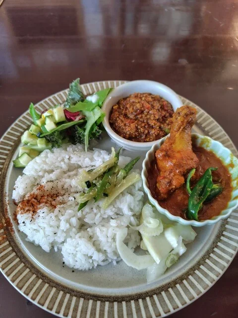 キーマカレーとチャイ なるせ堂 - 松山町（カレー）の写真