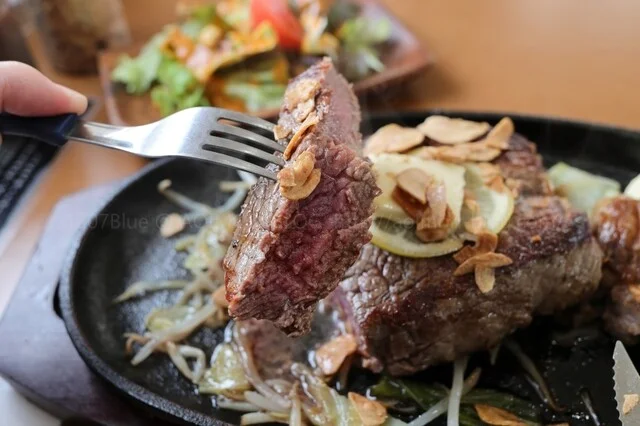 ステーキ食堂 ミートソルジャー - 弘前学院大前（ステーキ）の写真