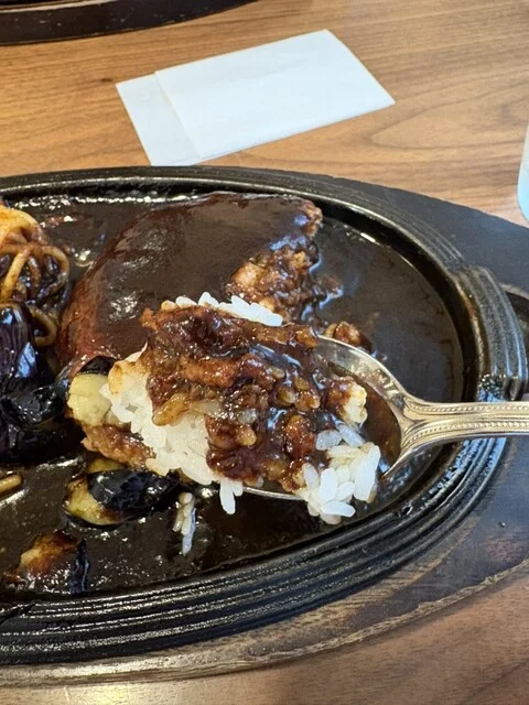 ハンバーグレストラン ハセクラ - 北四番丁（ハンバーグ）の写真