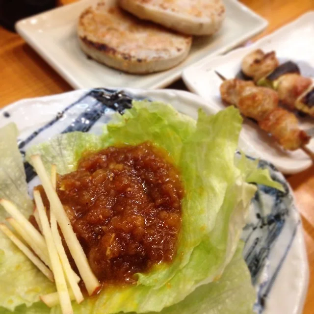 さん歩 - 不動の沢（焼き鳥）の写真