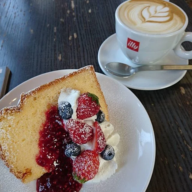 カフェラテ - 不動の沢（カフェ）の写真