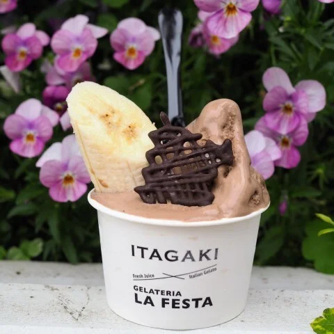 イタガキ&times;ジェラテリア ラ フェスタ 三井アウトレットパーク仙台港店（ITAGAKI &times; GELATERIA LA FESTA） - 中野栄（ジューススタンド）の写真