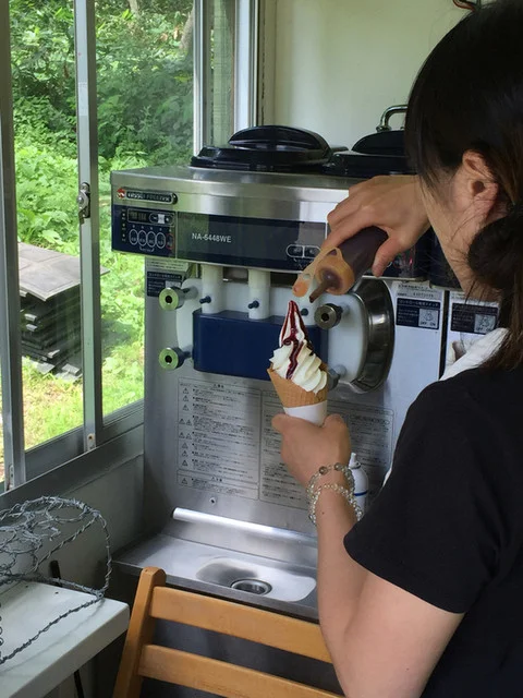 螢のそふとくりん - 富良野（ジェラート・アイスクリーム）の写真