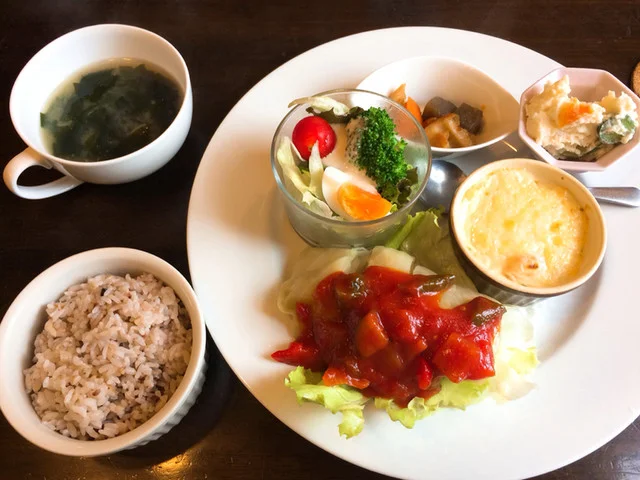 もみの木プレート 野菜たっぷり