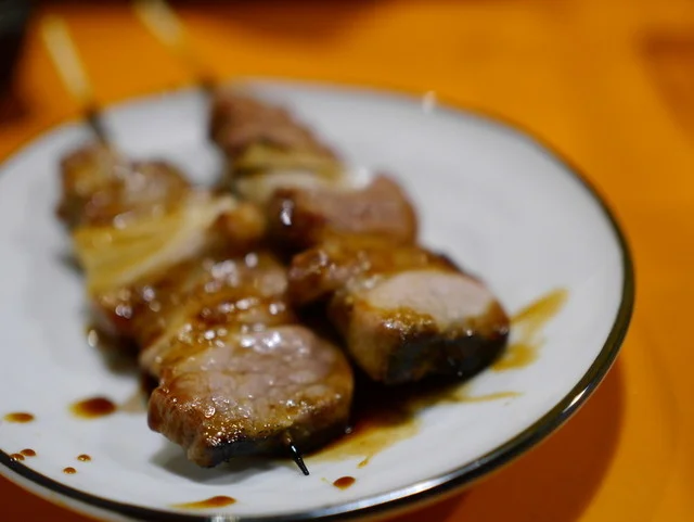 精肉豚ロース二串