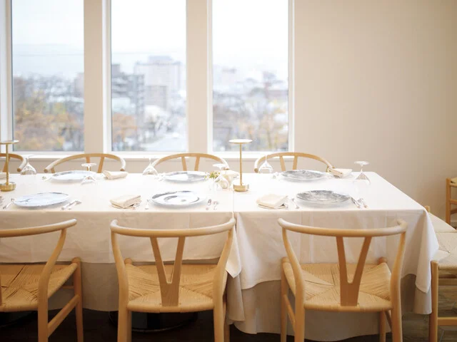 素晴らしい料理と贅沢な景色 : メゾン フジヤ ハコダテの写真