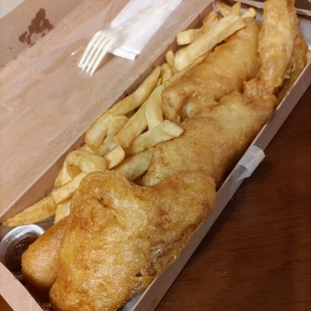 フィッシュ&チップス ウミネコ - 函館（コロッケ）の写真