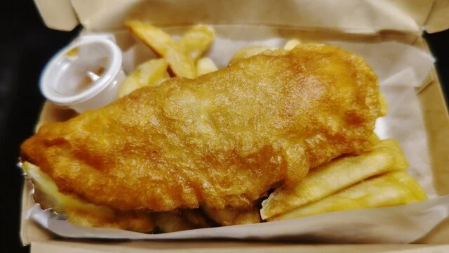 フィッシュ&チップス ウミネコ - 函館（コロッケ）の写真