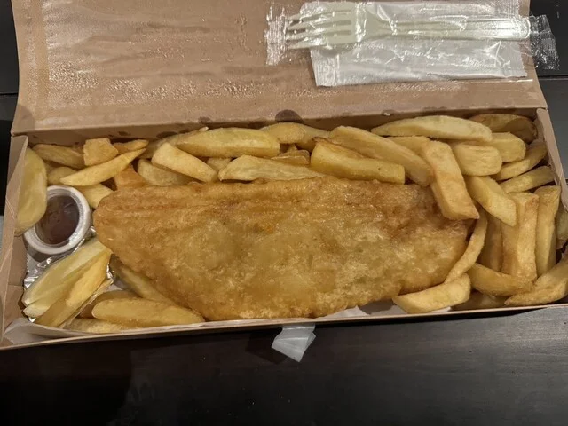 フィッシュ&チップス ウミネコ - 函館（コロッケ）の写真