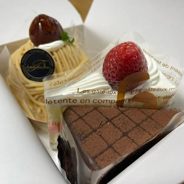 モンブラン・いちごショート・シャンティショコラ