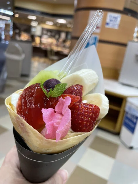 Lemson's CREPE 旭川ア・モールSC店（レムソンズクレープ） - 旭川四条（クレープ・ガレット）の写真