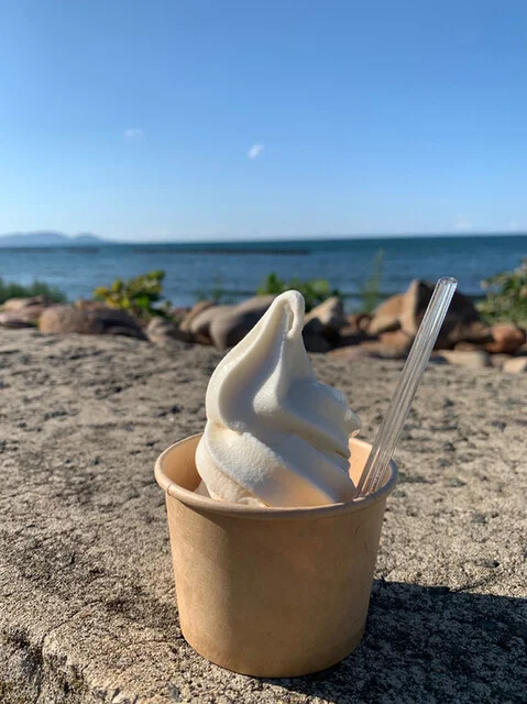 mer銭函（メールゼニバコ） - 銭函（ソフトクリーム）の写真