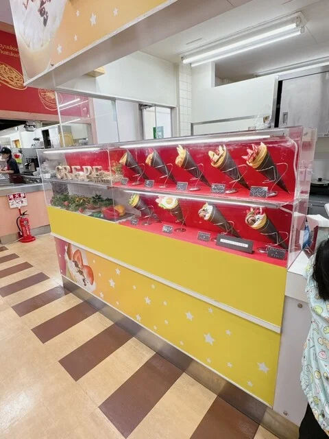 Lemson's CREPE 旭川ア・モールSC店（レムソンズクレープ） - 旭川四条（クレープ・ガレット）の写真