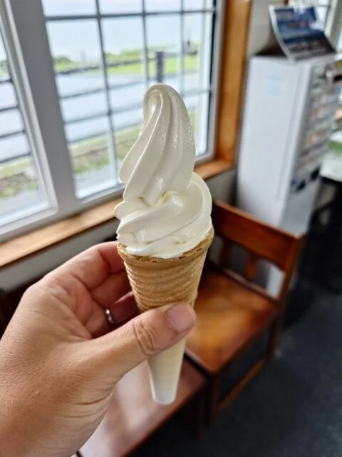 氷雪の門売店 - 稚内（ソフトクリーム）の写真