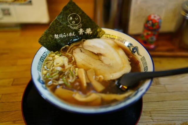 旭川らぅめん青葉 本店（あおば） - 旭川（ラーメン）の写真