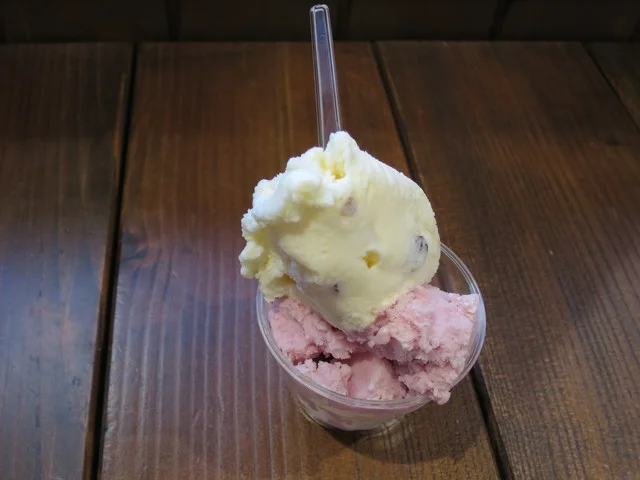 赤いシャッポ - 釧路市その他（ジェラート・アイスクリーム）の写真