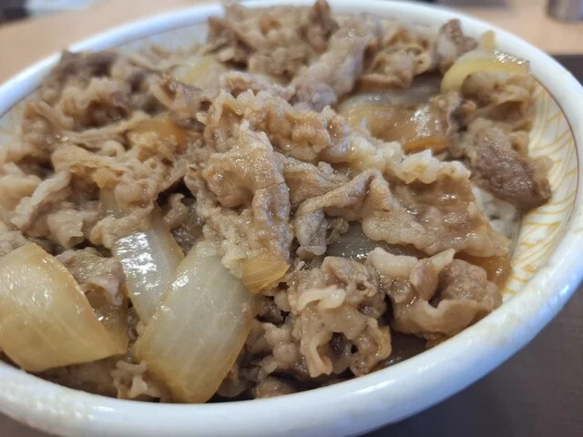すき家 38号釧路鳥取店 - 新富士（牛丼）の写真