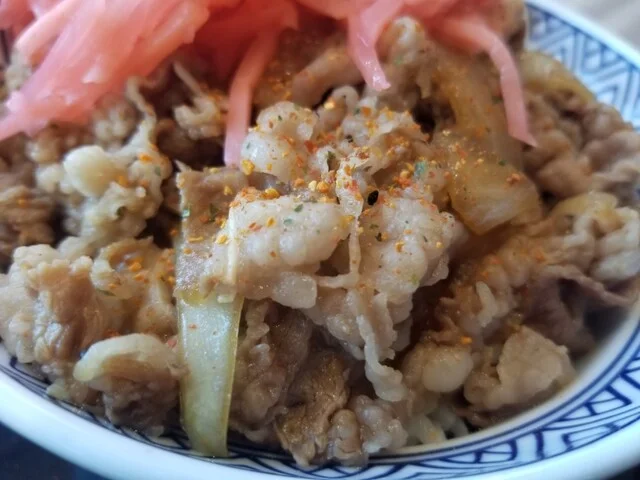 吉野家 釧路鳥取大通店 - 新富士（牛丼）の写真