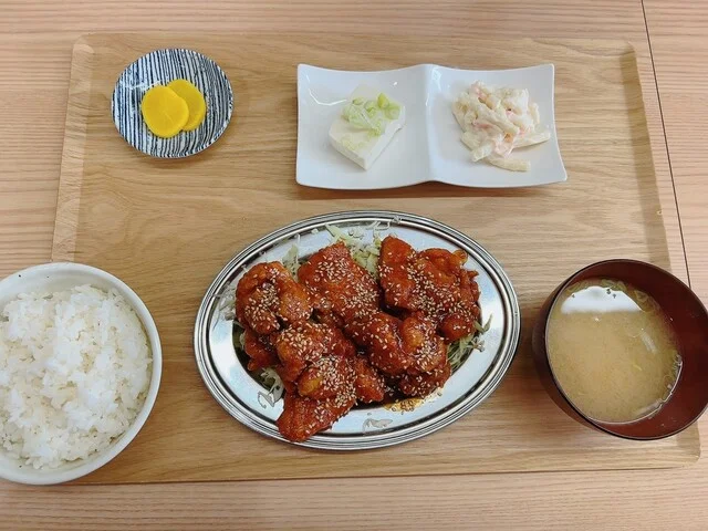 ザンギ&ライス - 釧路（食堂）の写真