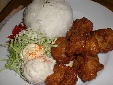 唐揚げプレート
