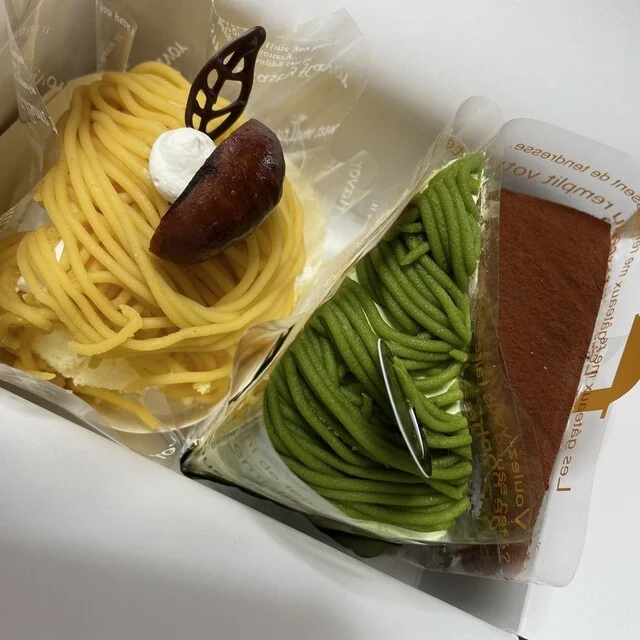 モンブラン・抹茶モンブラン