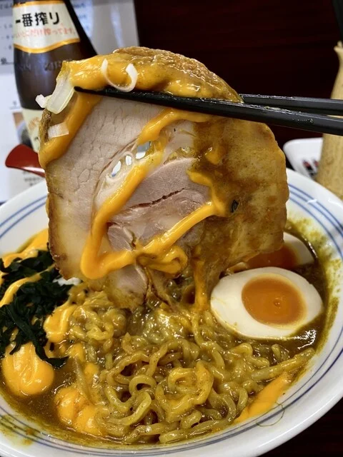 カレーらーめん じぇんとる麺 弥生店 - 東室蘭（ラーメン）の写真